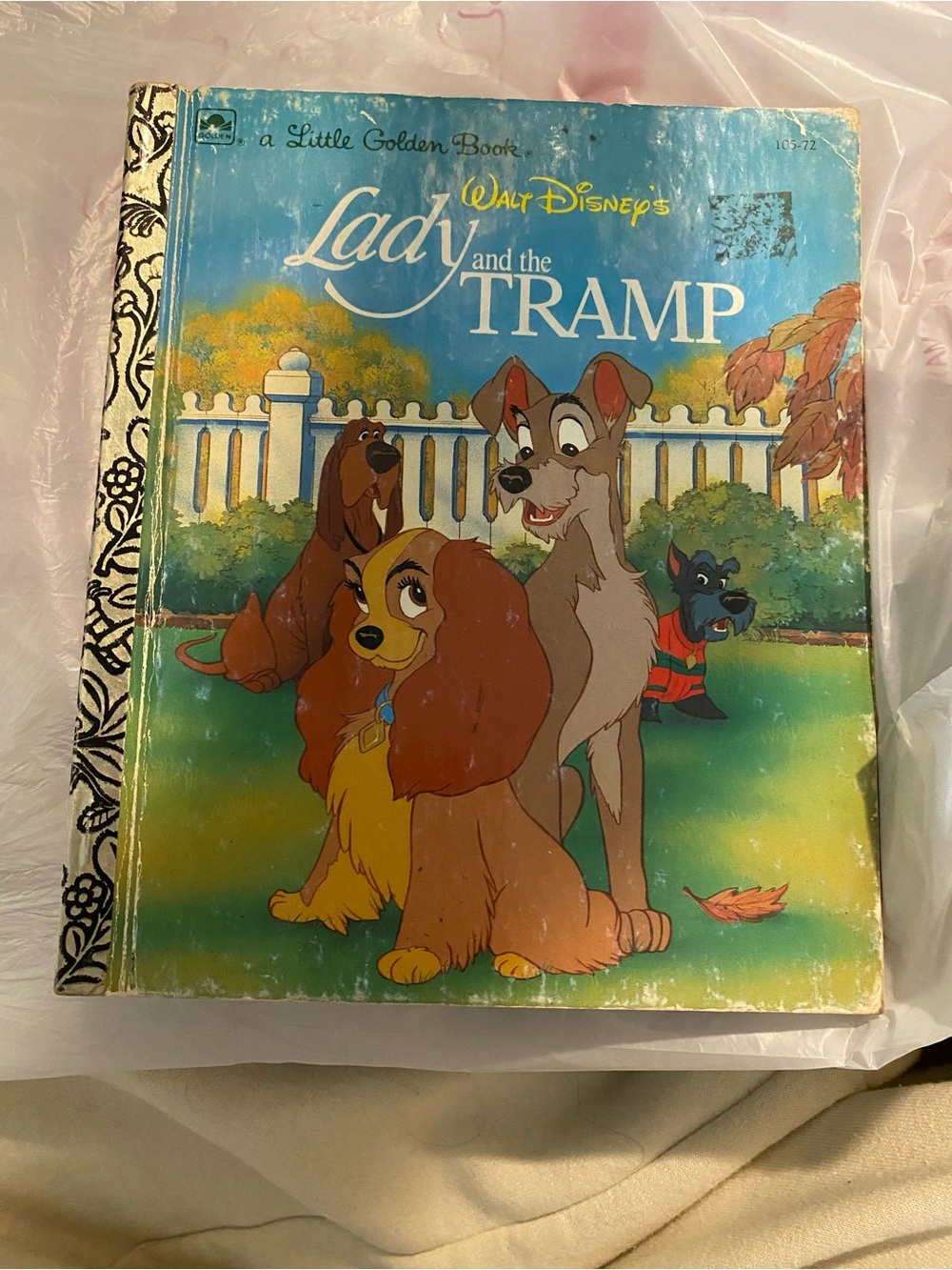 📚2/$10📚 Walt Disney's Lady and the Tramp (Little Golden Book)